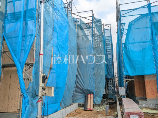 5号棟現場風景 【小平市小川町2丁目】