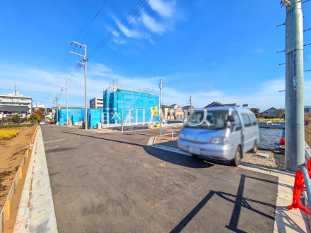 接道状況および現場風景 【小平市小川町2丁目】/撮影日2026/01/15