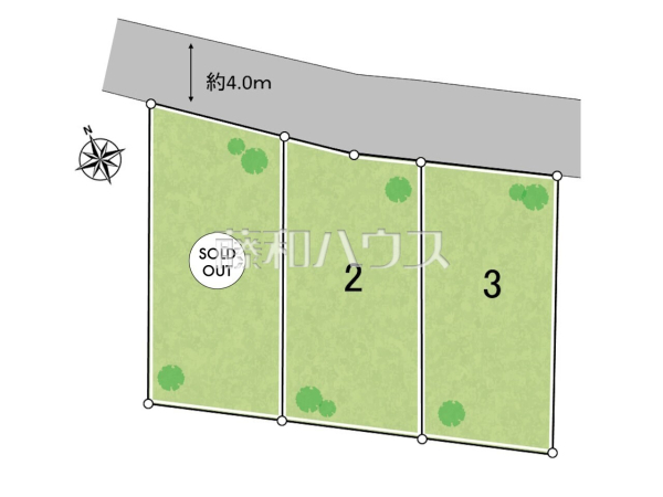 全体区画図 【新座市畑中1丁目】 全体区画図 【新座市畑中1丁目】