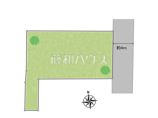 区画図 【国分寺市本多4丁目】 物件の事、諸費用の事など、小さな疑問もお気軽にご連絡・ご相談下さい。