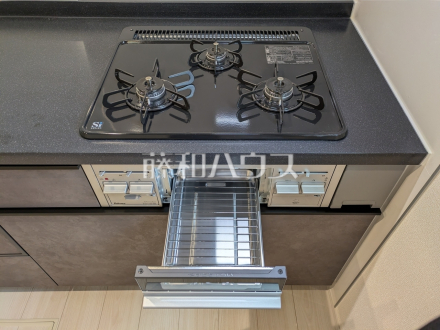 3口ガスコンロ 【国分寺市本多4丁目】/撮影日2026/03/02