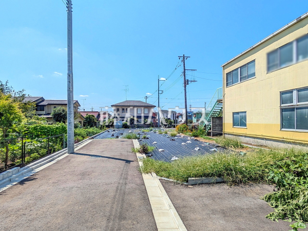 接道状況および現場風景 【武蔵村山市三ツ木3丁目】 接道状況および現場風景 【武蔵村山市三ツ木3丁目】