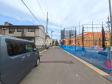 接道状況および現場風景 【岩倉市曽野町宮前】 接道状況および現場風景 【岩倉市曽野町宮前】