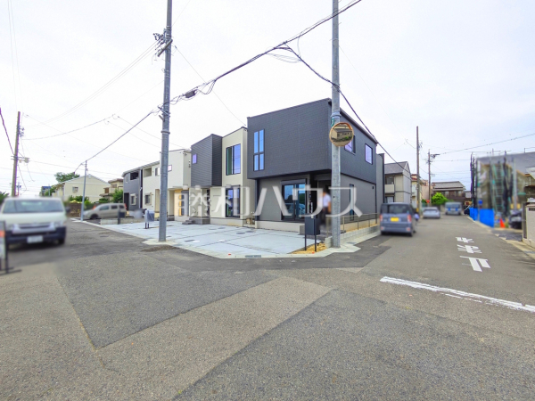 接道状況および現場風景 【岩倉市曽野町宮前】 接道状況および現場風景 【岩倉市曽野町宮前】