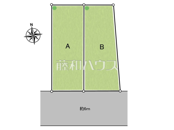 全体区画図 【練馬区関町北4丁目】 全体区画図 【練馬区関町北4丁目】