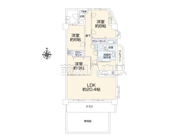 間取図 【アルピナ春日井】 間取図 【アルピナ春日井】