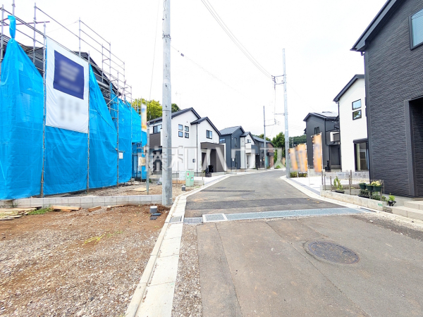 接道状況および現場風景 【八王子市石川町】 接道状況および現場風景 【八王子市石川町】