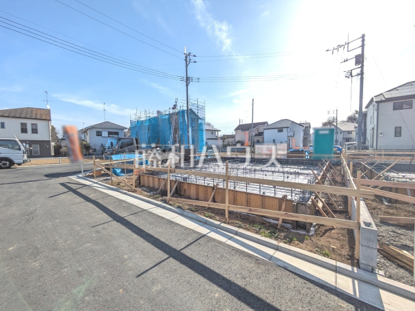 15号棟 接道状況および現場風景 【八王子市石川町】 15号棟 接道状況および現場風景 【八王子市石川町】