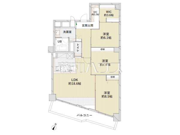 間取図 【オーク荻窪マンション】 間取図 【オーク荻窪マンション】