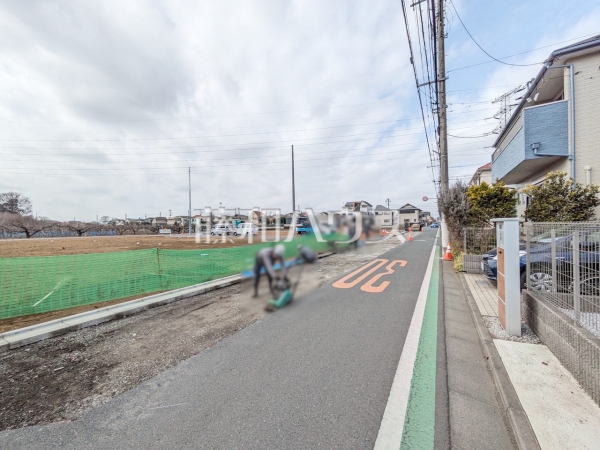 接道状況および現場風景 【国分寺市北町3丁目】 接道状況および現場風景 【国分寺市北町3丁目】