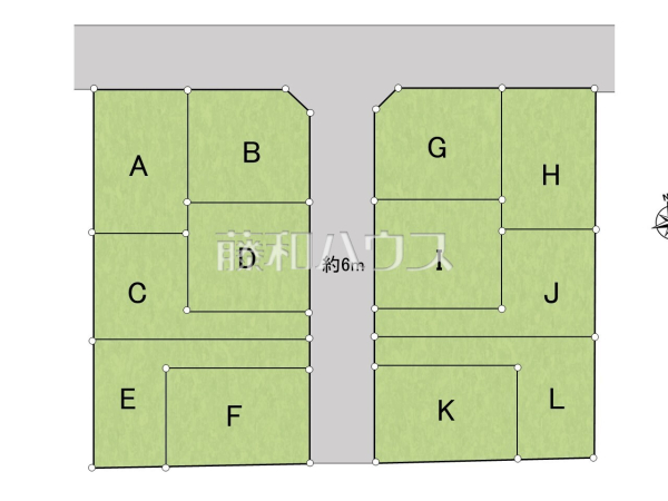 全体区画図 【国分寺市北町3丁目】 全体区画図 【国分寺市北町3丁目】