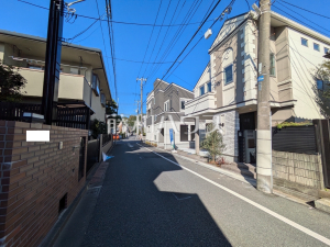 接道状況および現場風景