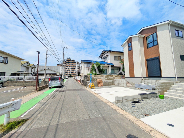 接道状況および現場風景 【福岡市城南区樋井川6丁目】 接道状況および現場風景 【福岡市城南区樋井川6丁目】