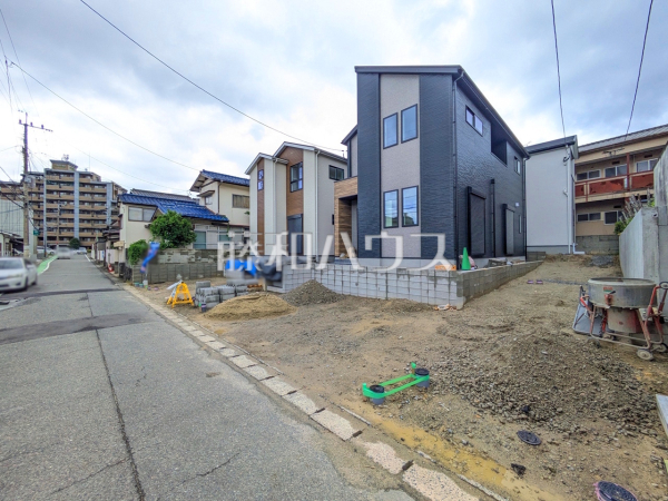 接道状況および現場風景 【福岡市城南区樋井川6丁目】 接道状況および現場風景 【福岡市城南区樋井川6丁目】