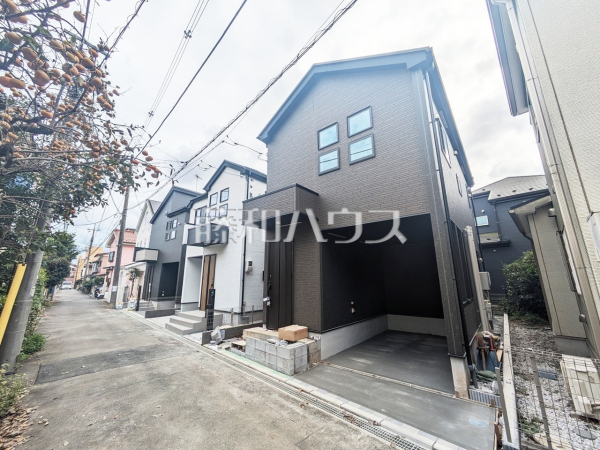 1号棟 接道状況および現場風景 【清瀬市竹丘3丁目】 1号棟 接道状況および現場風景 【清瀬市竹丘3丁目】
