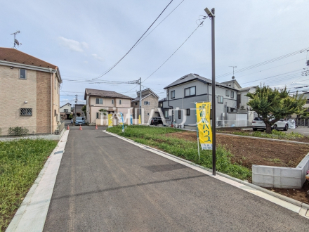 接道状況および現場風景 【立川市栄町2丁目】/撮影日2026/05/25