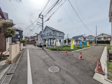 接道状況および現場風景