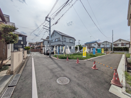 接道状況および現場風景 【立川市栄町2丁目】/撮影日2026/05/25