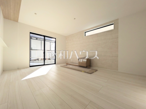 リビング(施工中) 【調布市深大寺東町6丁目】 リビング(施工中) 【調布市深大寺東町6丁目】