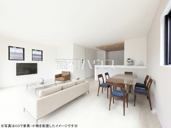 1階よりも光が差し込みやすい2階にリビングを設置することで、明るいリビングを実現! 【新座市栗原5丁目】 1階よりも光が差し込みやすい2階にリビングを設置することで、明るいリビングを実現! 【新座市栗原5丁目】