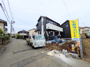 接道状況および現場風景