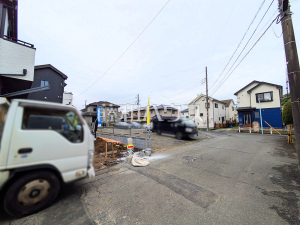 接道状況および現場風景