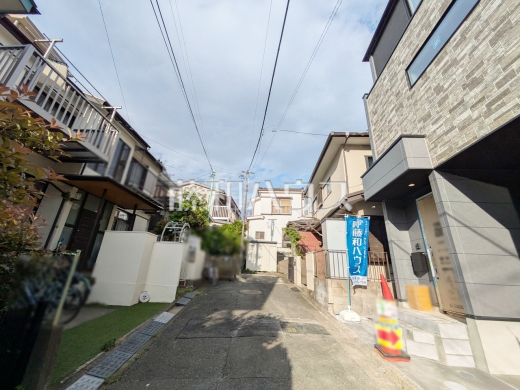 接道状況および現場風景 【和光市南1丁目】