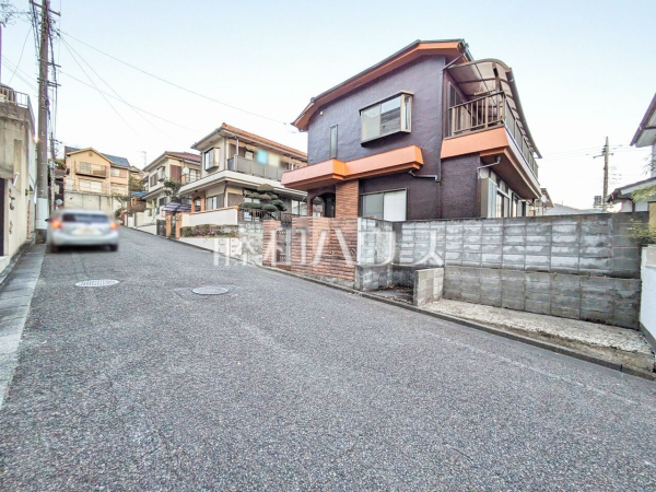 接道状況および現場風景 【八王子市暁町2丁目】 接道状況および現場風景 【八王子市暁町2丁目】