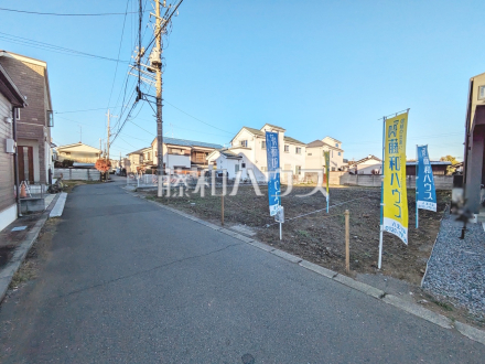 接道状況および現場風景 【八王子市中野山王1丁目】/撮影日2025/12/04