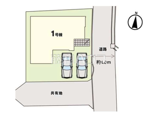 全体区画図 【福岡市早良区賀茂2丁目】 全体区画図 【福岡市早良区賀茂2丁目】