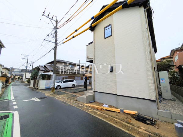 接道状況および現場風景 【福岡市早良区賀茂2丁目】 接道状況および現場風景 【福岡市早良区賀茂2丁目】
