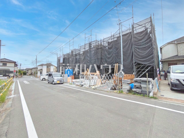 接道状況および現場風景 【日野市西平山3丁目】 接道状況および現場風景 【日野市西平山3丁目】