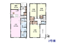 2号棟 間取図 【八王子市上壱分方町】 2号棟 間取図 【八王子市上壱分方町】