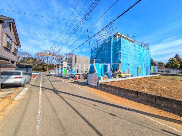 接道状況および現場風景 【国立市泉3丁目】 接道状況および現場風景 【国立市泉3丁目】