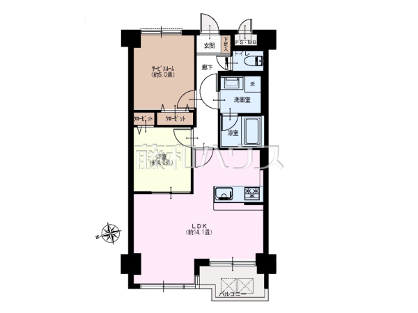 間取図 【ライオンズマンション野方】 間取図 【ライオンズマンション野方】