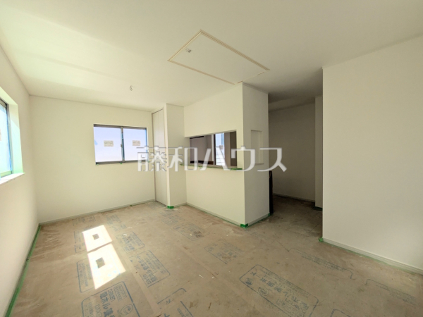 リビング(施工中) 【小平市たかの台】 リビング(施工中) 【小平市たかの台】