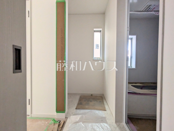 洗面室(施工中) 【小平市たかの台】 洗面室(施工中) 【小平市たかの台】