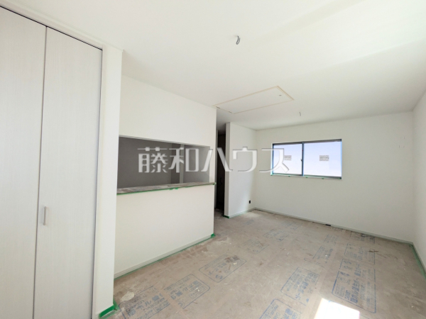 リビング(施工中) 【小平市たかの台】 リビング(施工中) 【小平市たかの台】