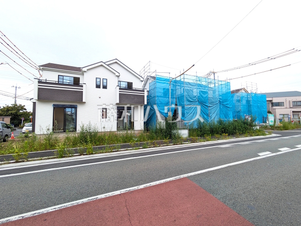 接道状況および現場風景 【国立市谷保7丁目】 接道状況および現場風景 【国立市谷保7丁目】