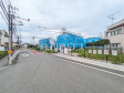 接道状況および現場風景 【国立市谷保7丁目】 接道状況および現場風景 【国立市谷保7丁目】