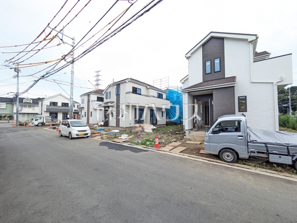 接道状況および現場風景 【国立市谷保7丁目】 接道状況および現場風景 【国立市谷保7丁目】