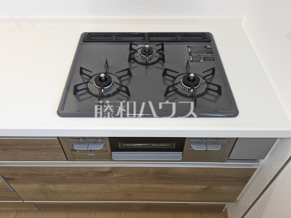 A号棟 キッチンコンロ・グリル 【国立市谷保7丁目】 A号棟 キッチンコンロ・グリル 【国立市谷保7丁目】