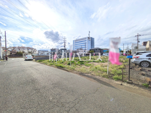 接道状況および現場風景 【日野市旭が丘2丁目】 接道状況および現場風景 【日野市旭が丘2丁目】