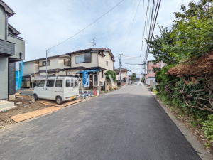接道状況および現場風景