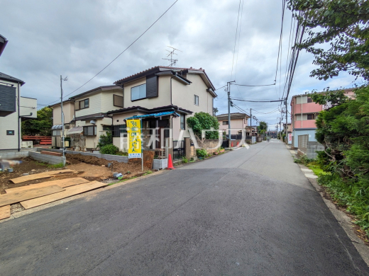 接道状況および現場風景 【小平市小川町1丁目】