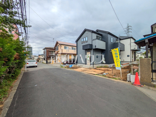 接道状況および現場風景 【小平市小川町1丁目】
