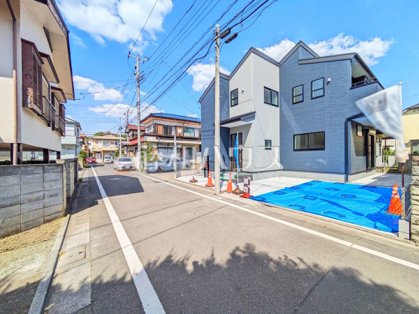 接道状況および現場風景 【国分寺市北町4丁目】 接道状況および現場風景 【国分寺市北町4丁目】