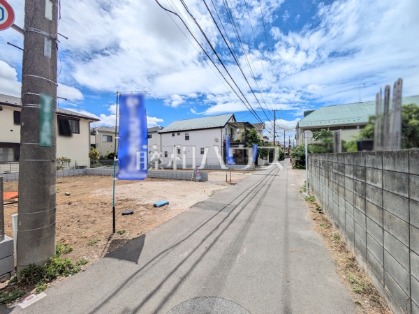 接道状況および現場風景 【国分寺市東元町1丁目】 接道状況および現場風景 【国分寺市東元町1丁目】