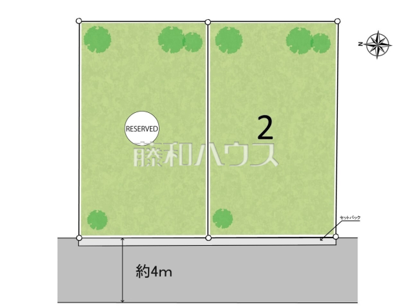 全体区画図 【国分寺市東元町1丁目】 全体区画図 【国分寺市東元町1丁目】