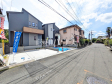 接道状況および現場風景 【所沢市大字下安松】 接道状況および現場風景 【所沢市大字下安松】